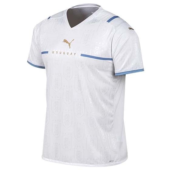 Thailande Maillot Uruguay Exterieur 2021 Blanc